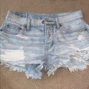 American eagle jean shorts